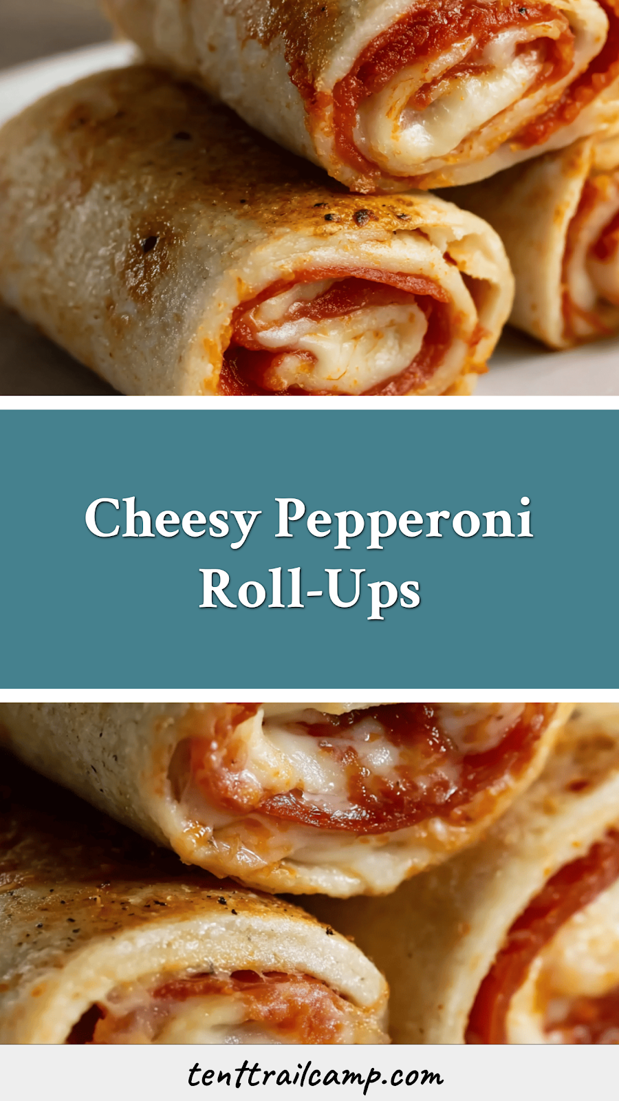 Cheesy Pepperoni Roll-Ups