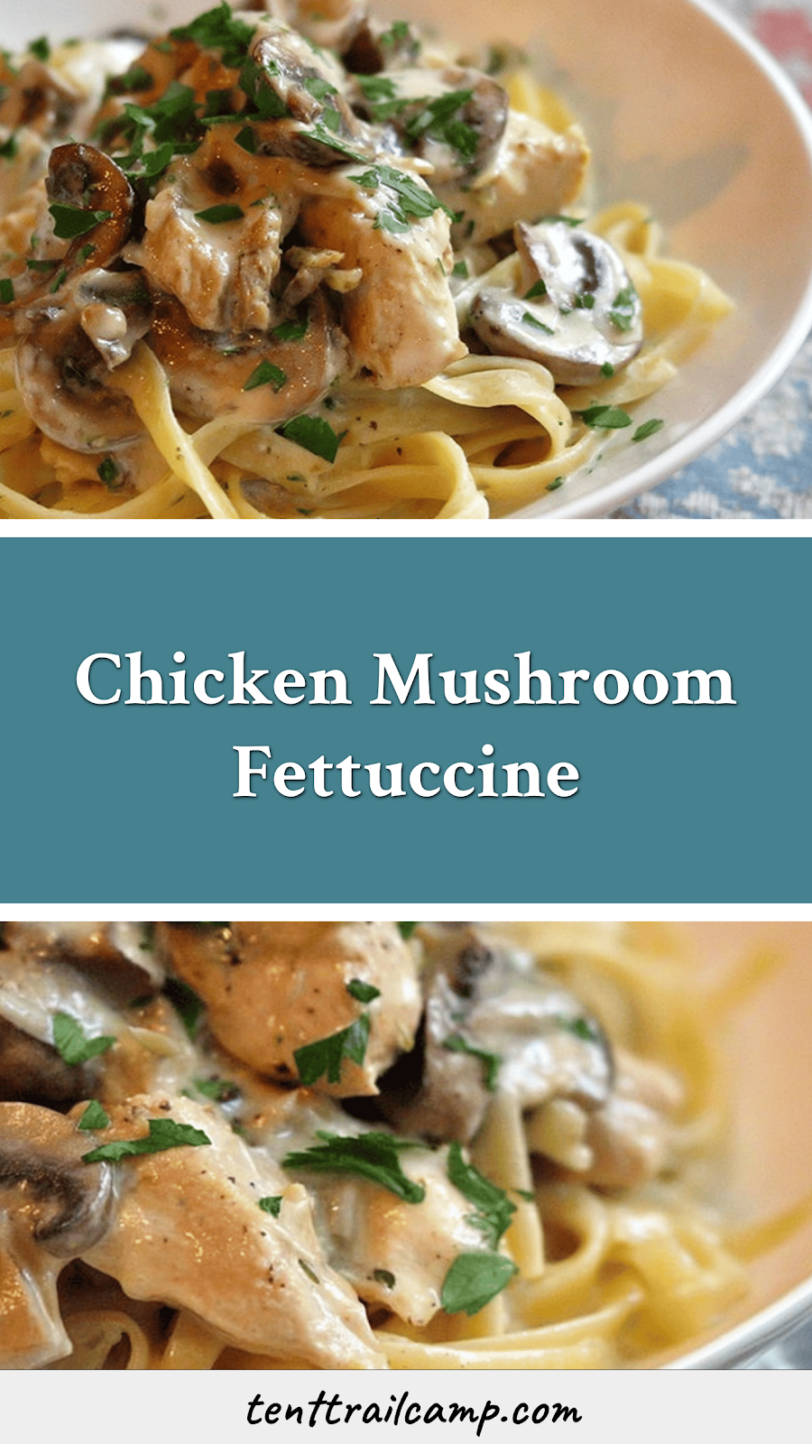 Chicken Mushroom Fettuccine