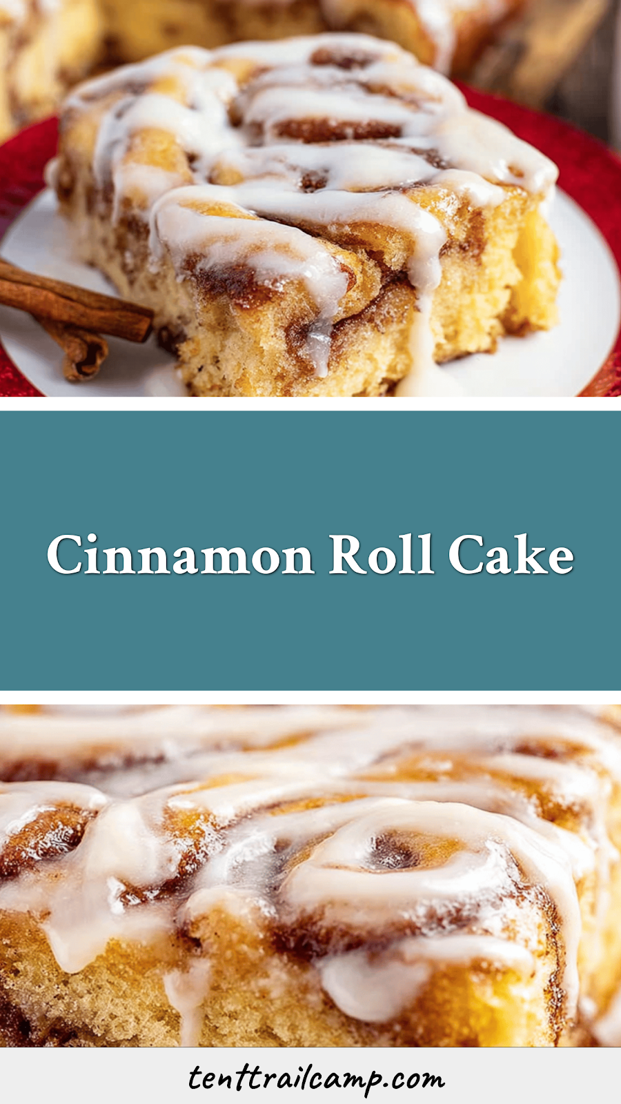Cinnamon Roll Cake