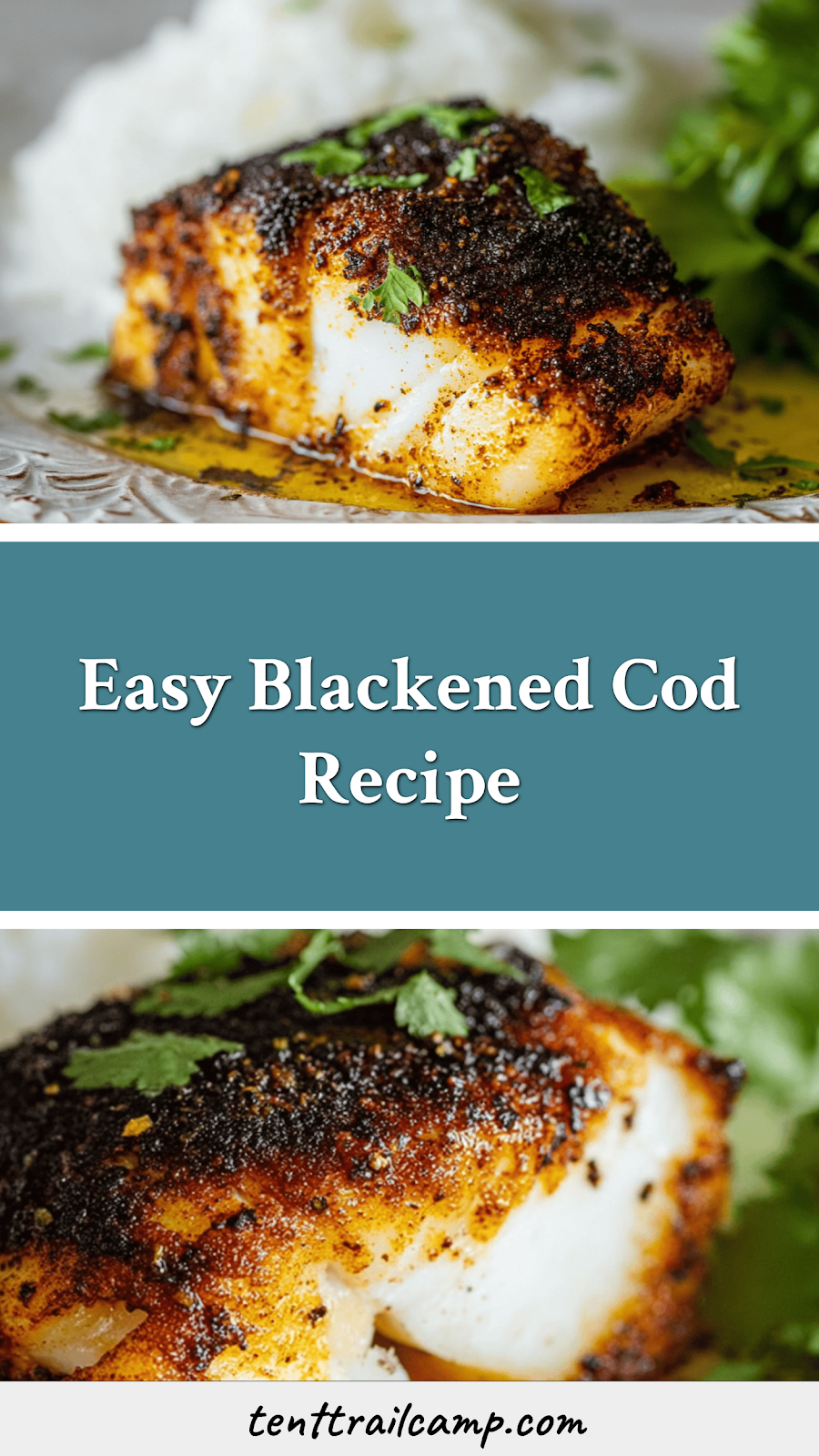 Easy Blackened Cod Recipe