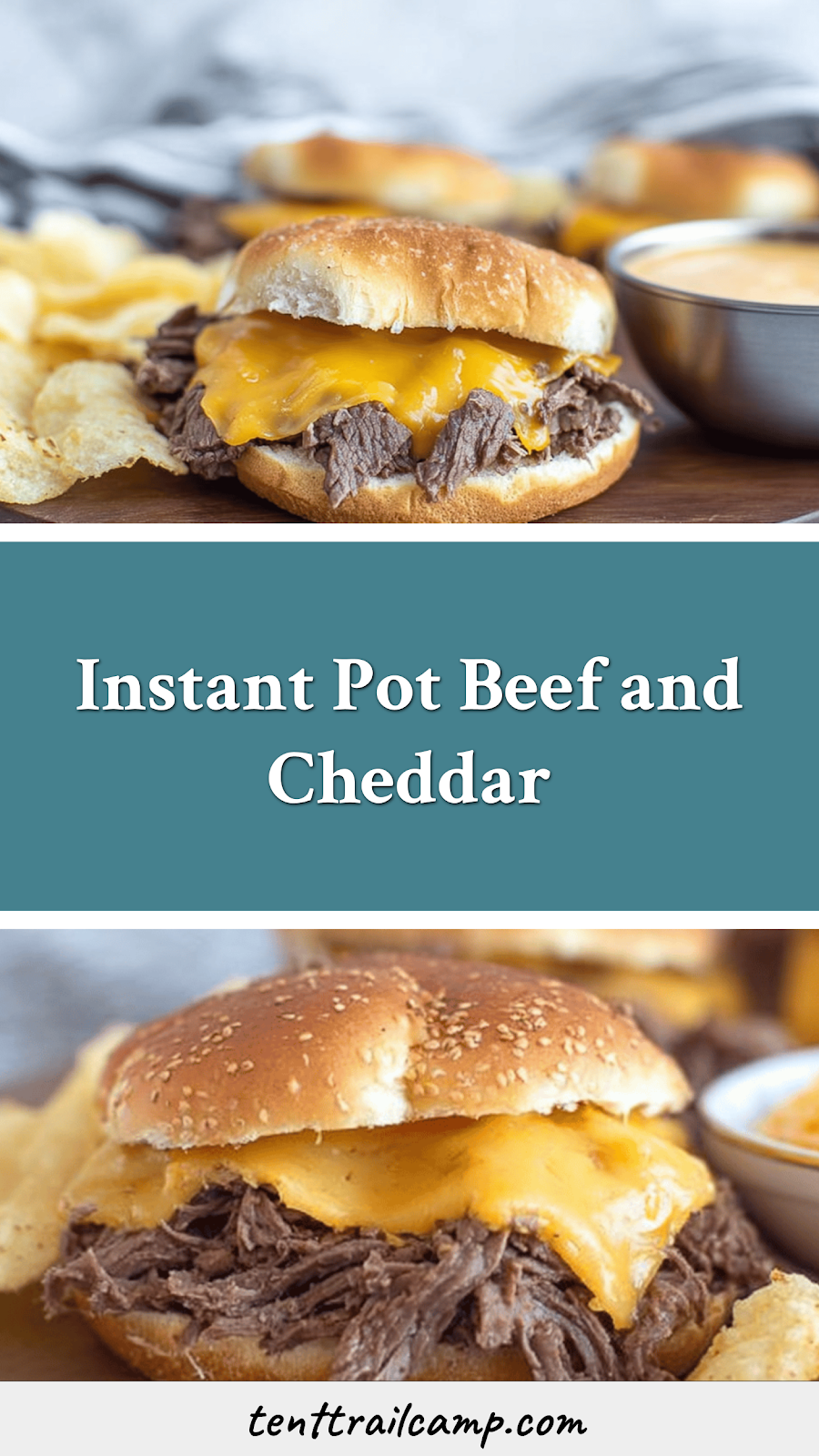 Instant Pot Beef and Cheddar