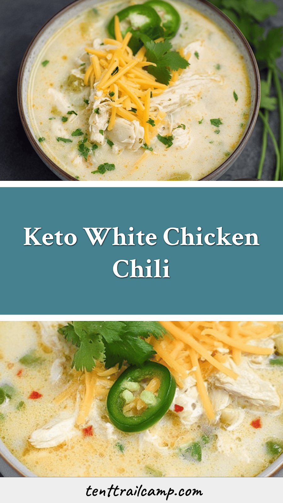 Keto White Chicken Chili