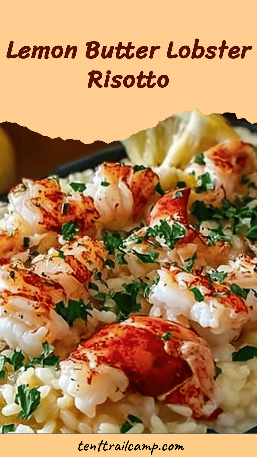 Lemon Butter Lobster Risotto