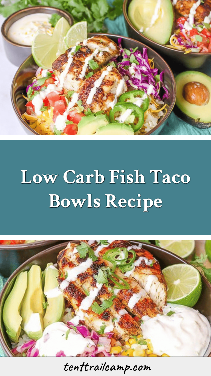 Low Carb Fish Taco Bowls Recipe