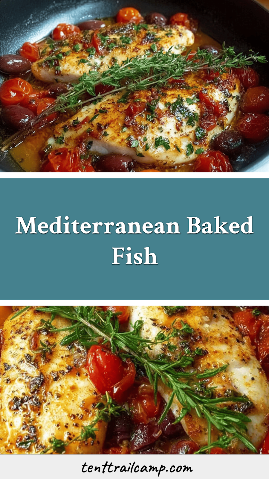 Mediterranean Baked Fish
