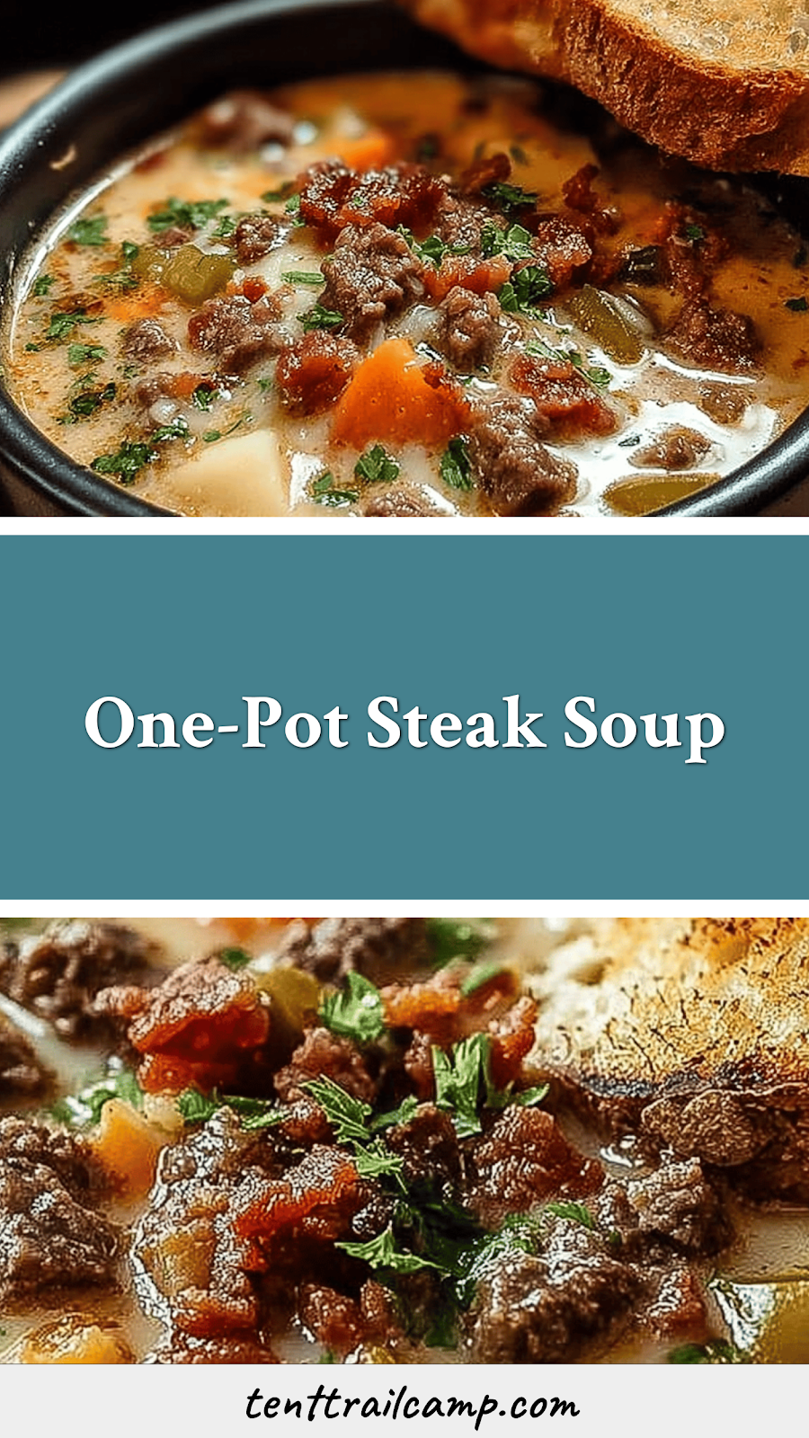 One-Pot Steak Soup