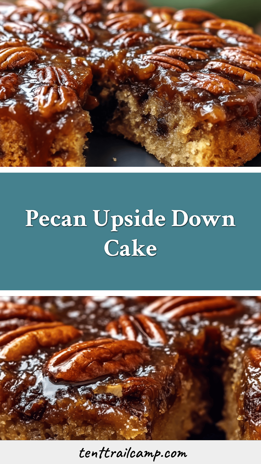 Pecan Upside Down Cake