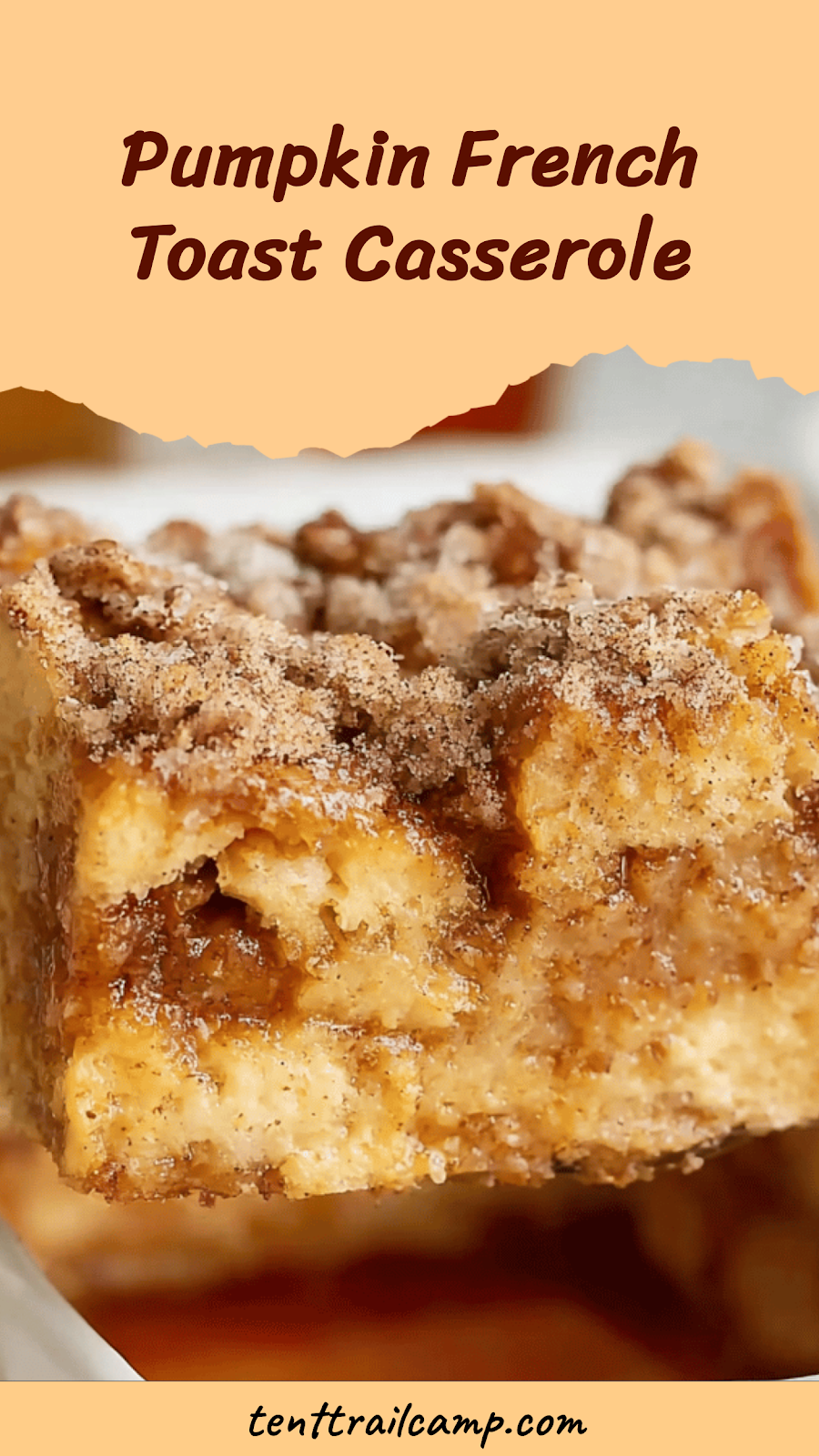 Pumpkin French Toast Casserole