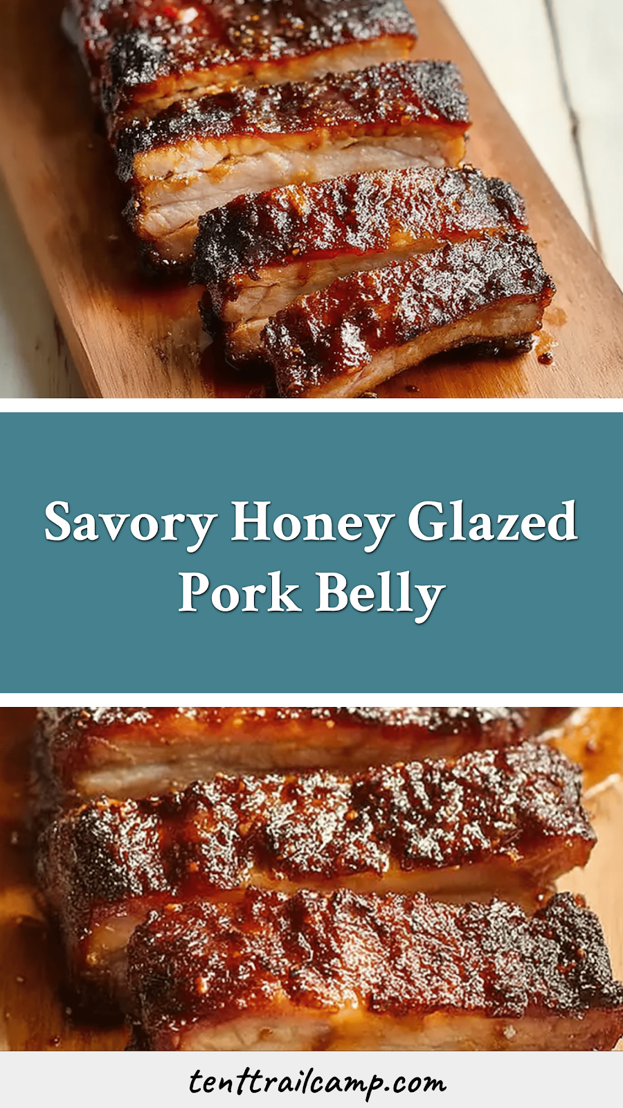 Savory Honey Glazed Pork Belly