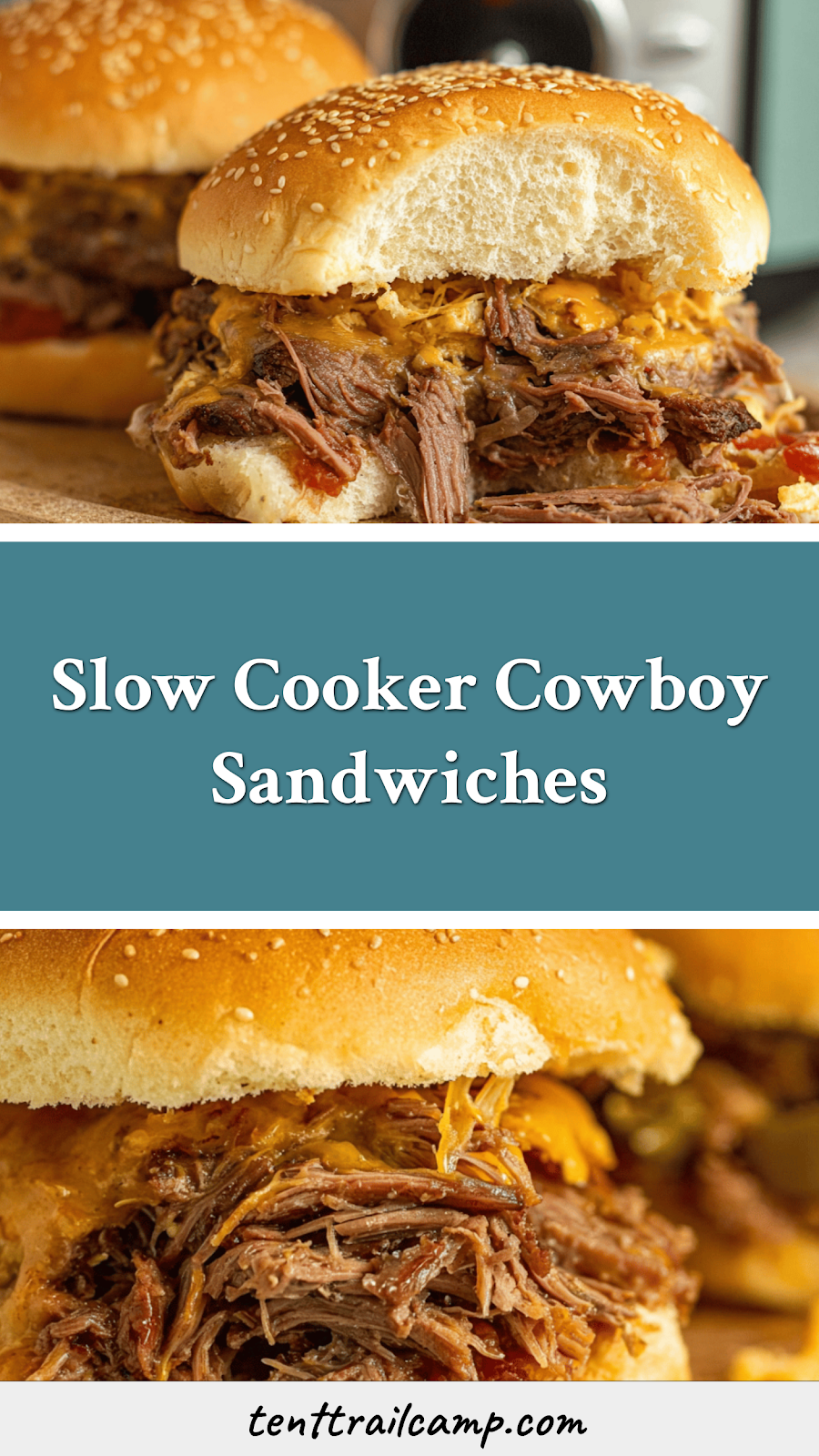 Slow Cooker Cowboy Sandwiches