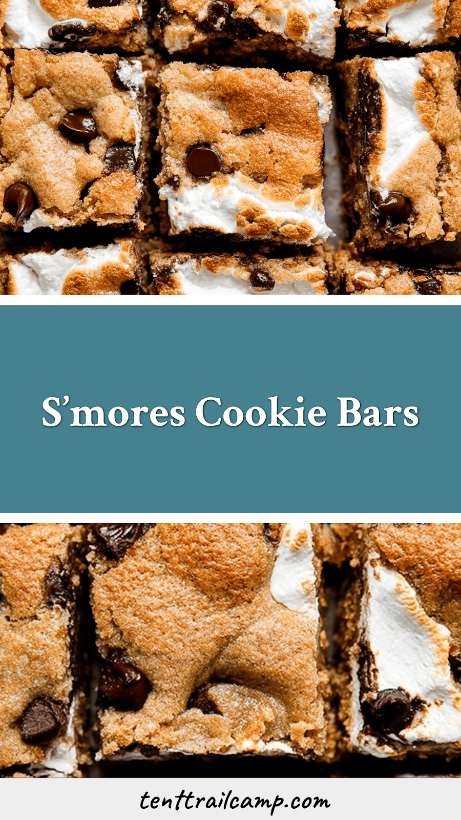 S’mores Cookie Bars