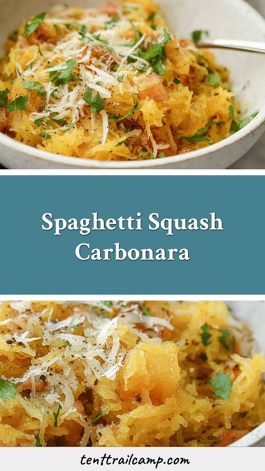 Spaghetti Squash Carbonara