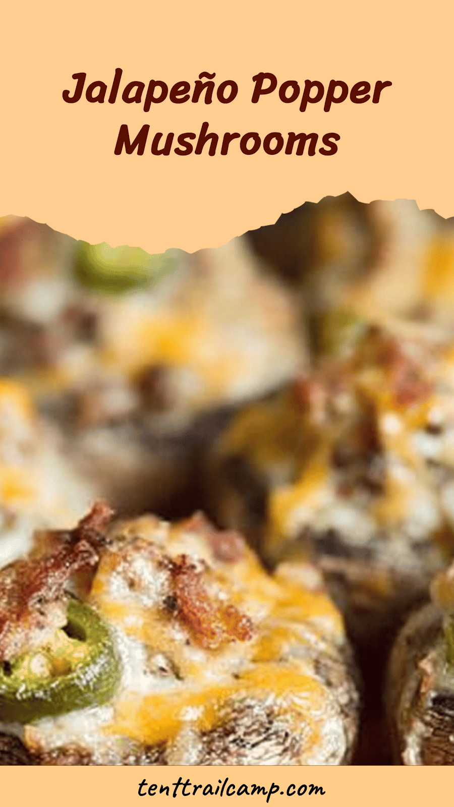 Jalapeño Popper Mushrooms