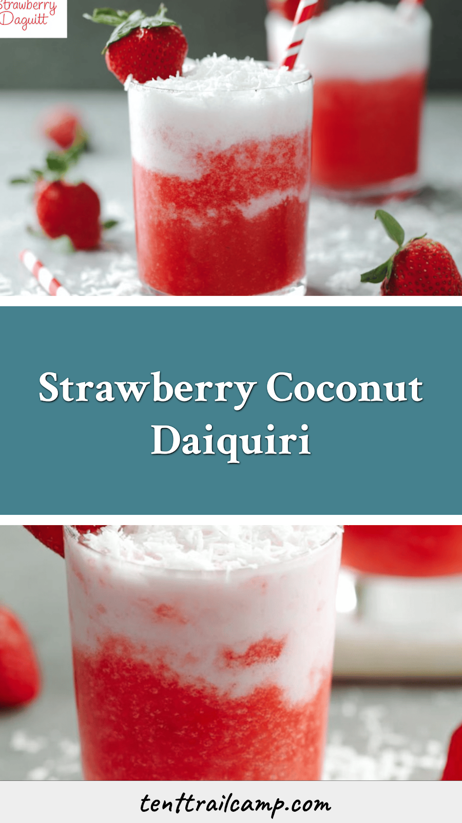 Strawberry Coconut Daiquiri