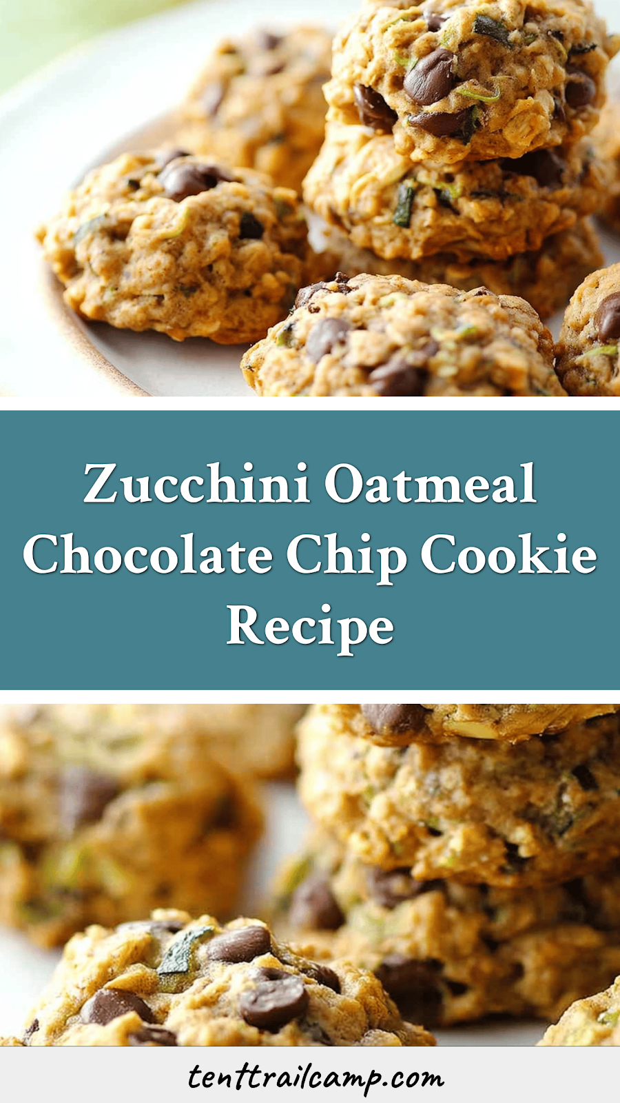 Zucchini Oatmeal Chocolate Chip Cookie Recipe