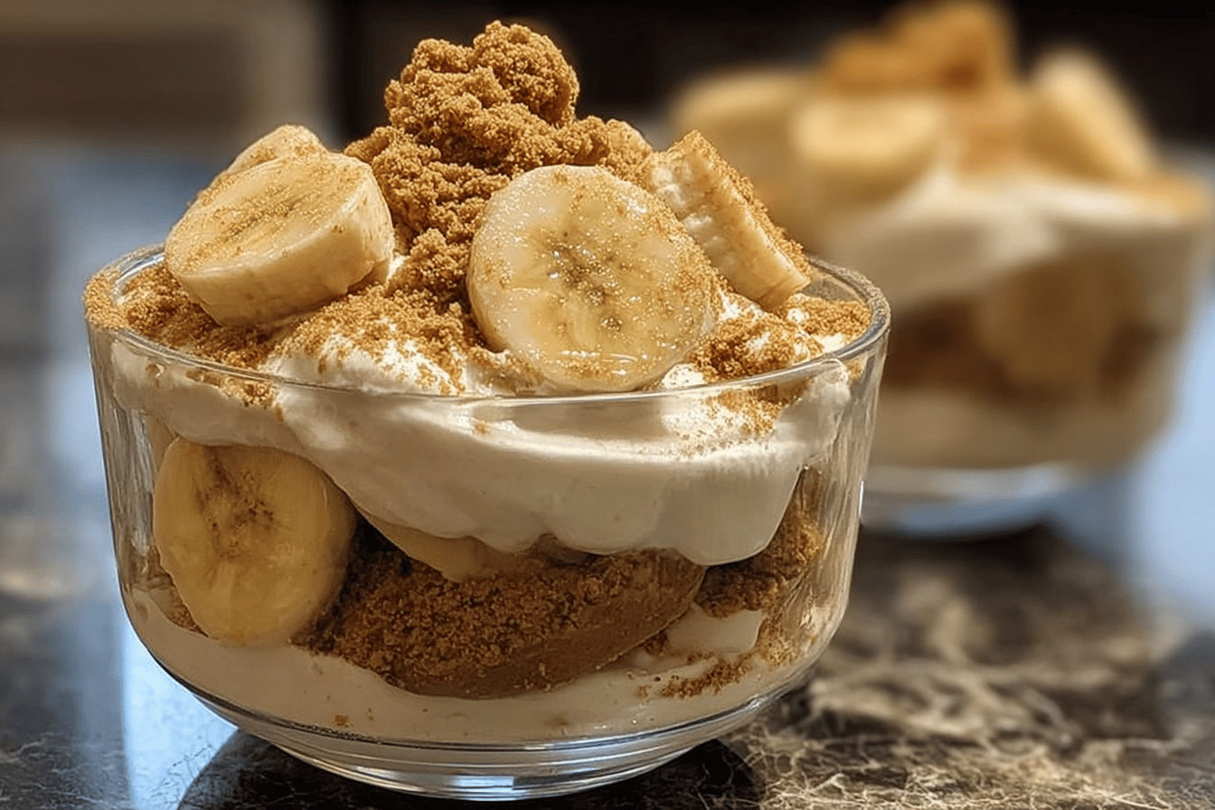 Biscoff Banana Pudding