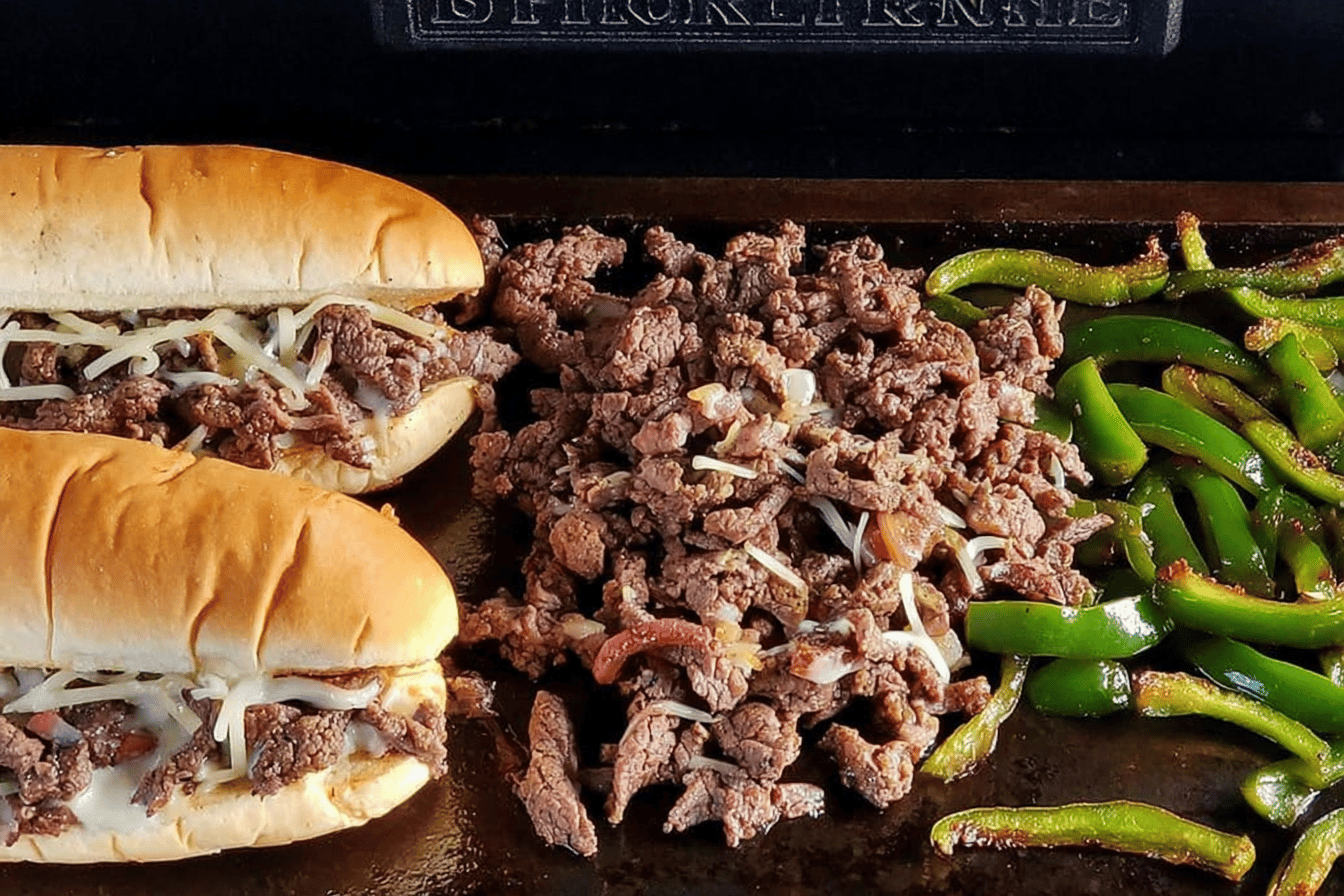 BLACKSTONE PHILLY CHEESESTEAK RECIPE