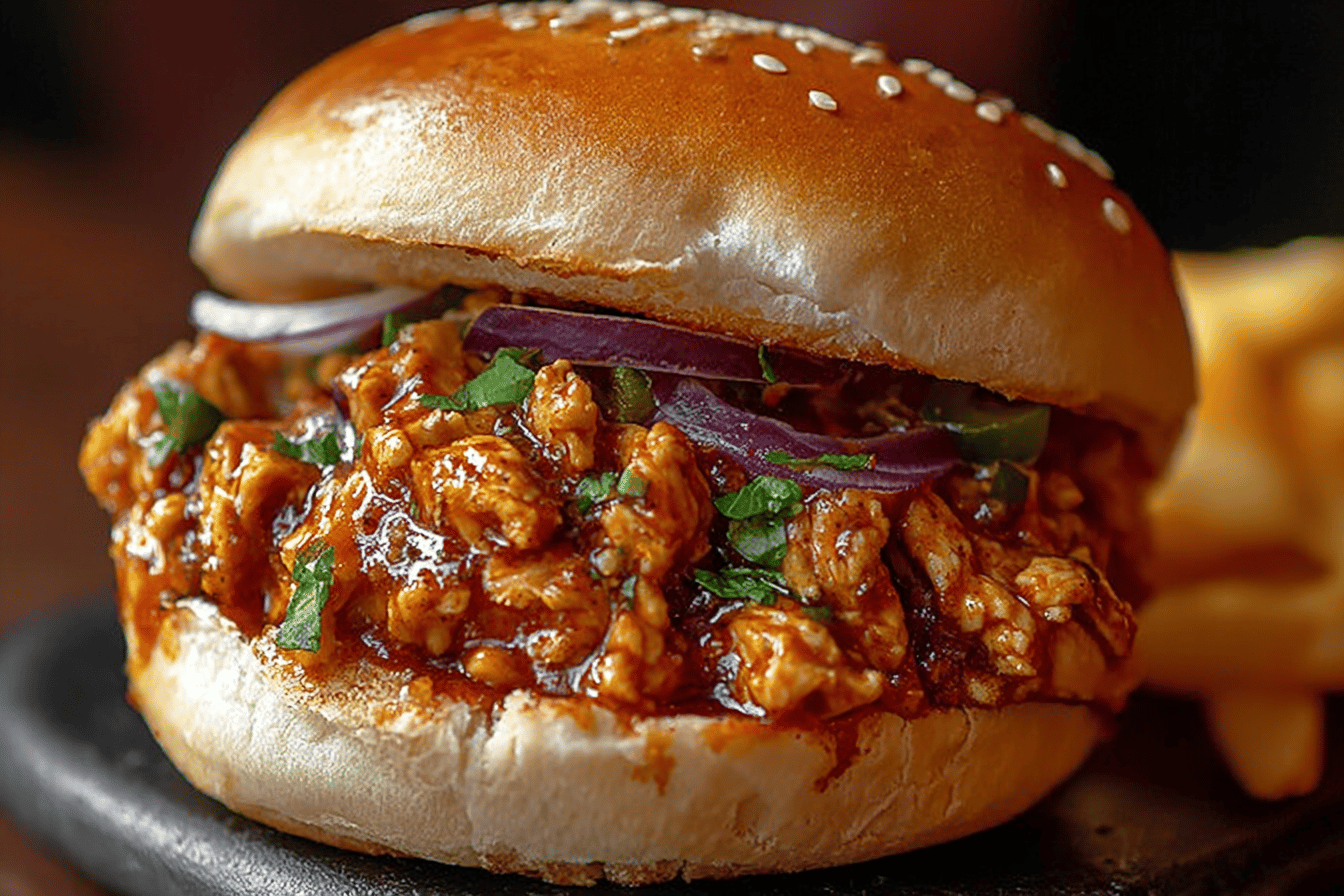 Cajun Chicken Sloppy Joes
