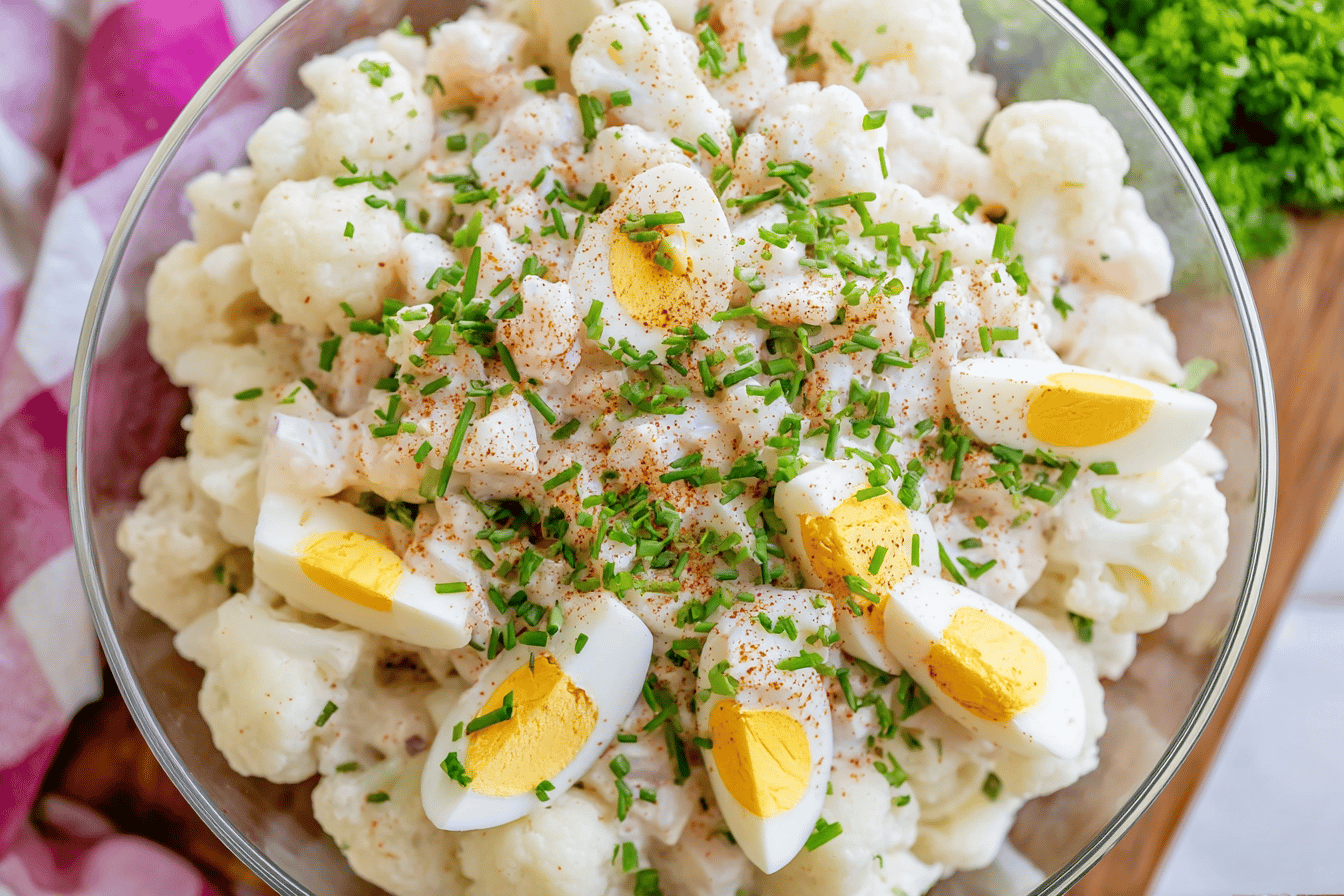 Cauliflower Potato Salad Recipe