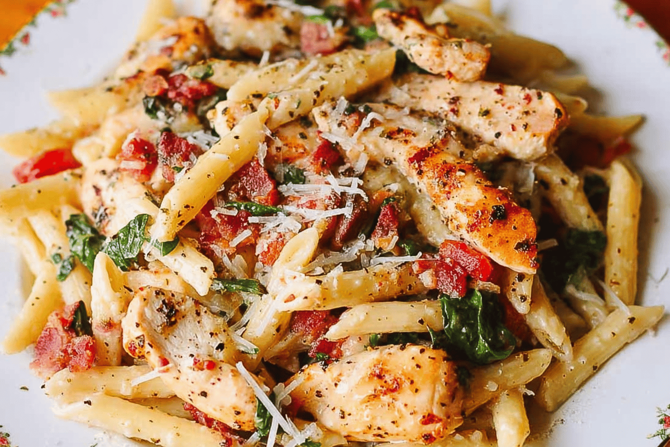 Chicken and Bacon Pasta