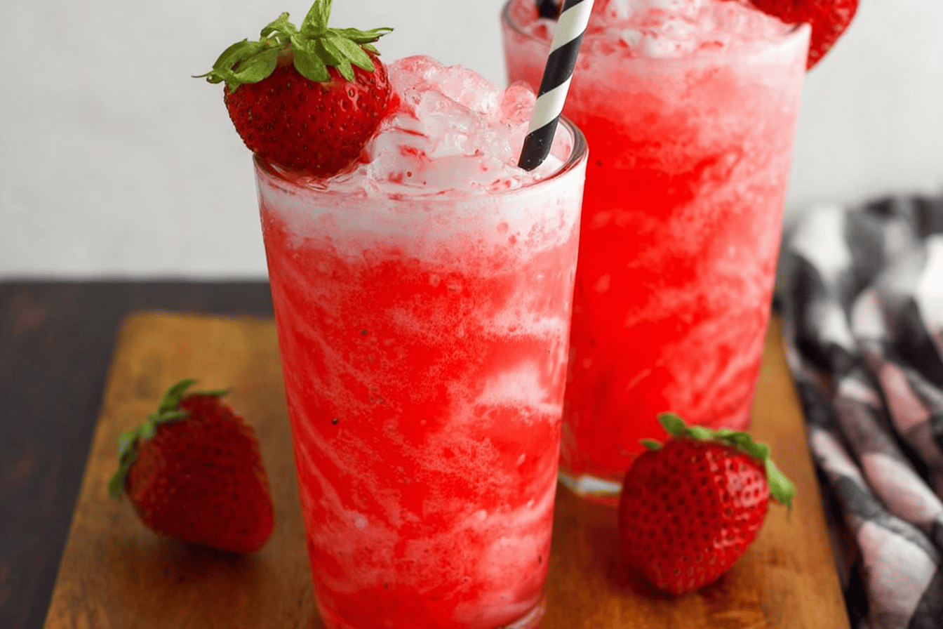 Dirty Strawberry Soda Recipe