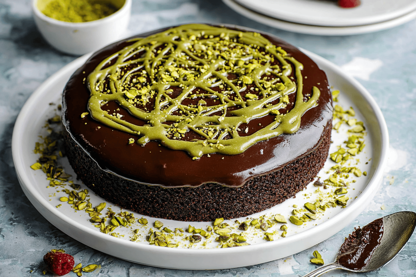 Dubai Chocolate Cake