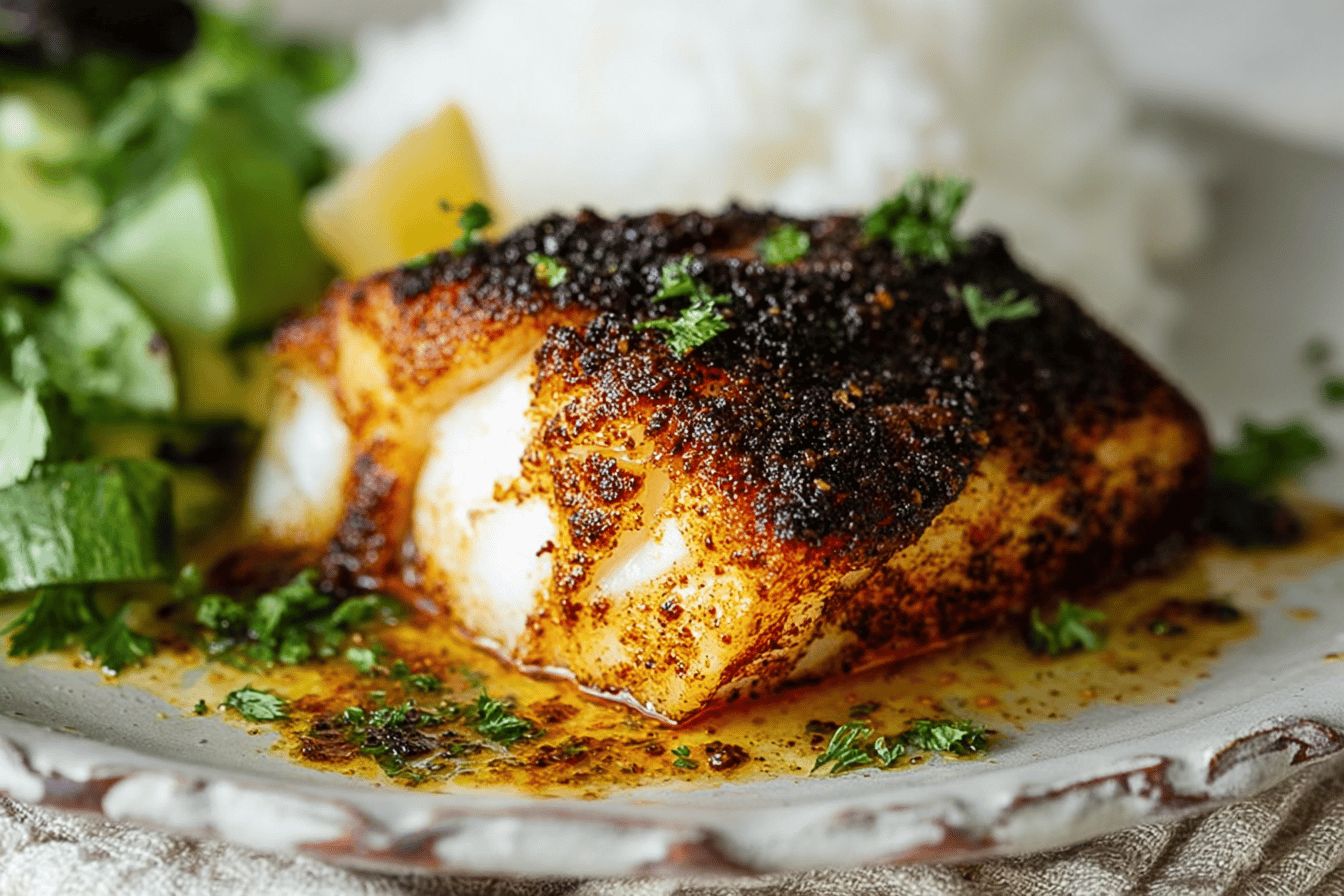 Easy Blackened Cod Recipe