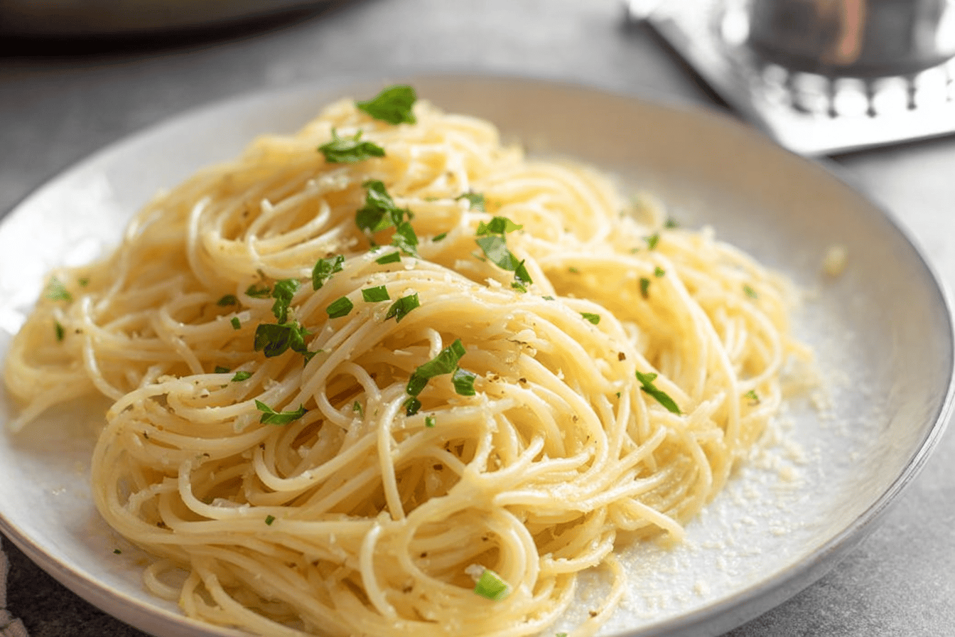 Garlic Buttered Noodles Recipe