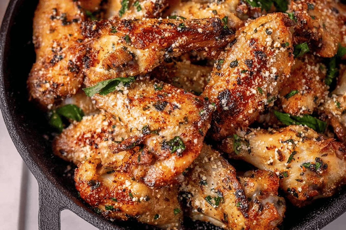 Garlic Parmesan Wings