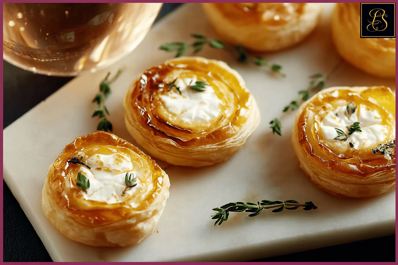 Goat Cheese and Honey Bites