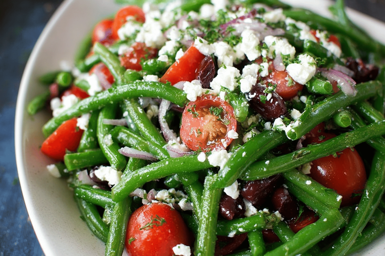 Green Bean and Feta Salad