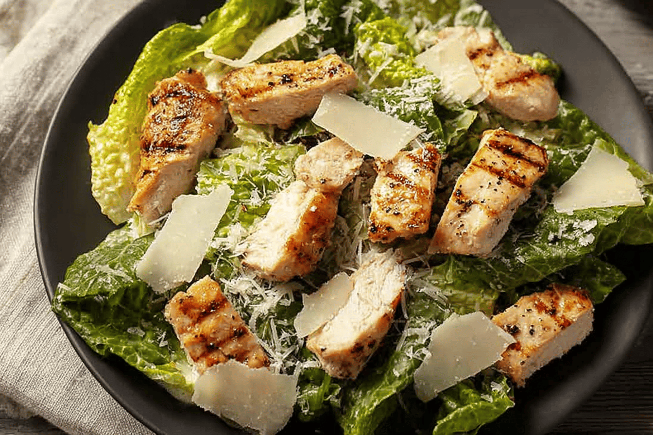 Grilled Chicken Caesar Salad
