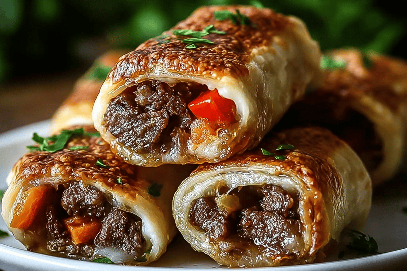 Keto Philly Cheesesteak Roll Ups