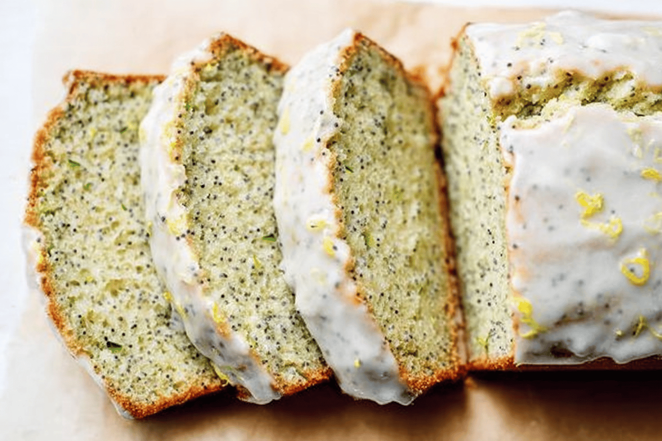 Lemon Poppy Seed Zucchini Bread