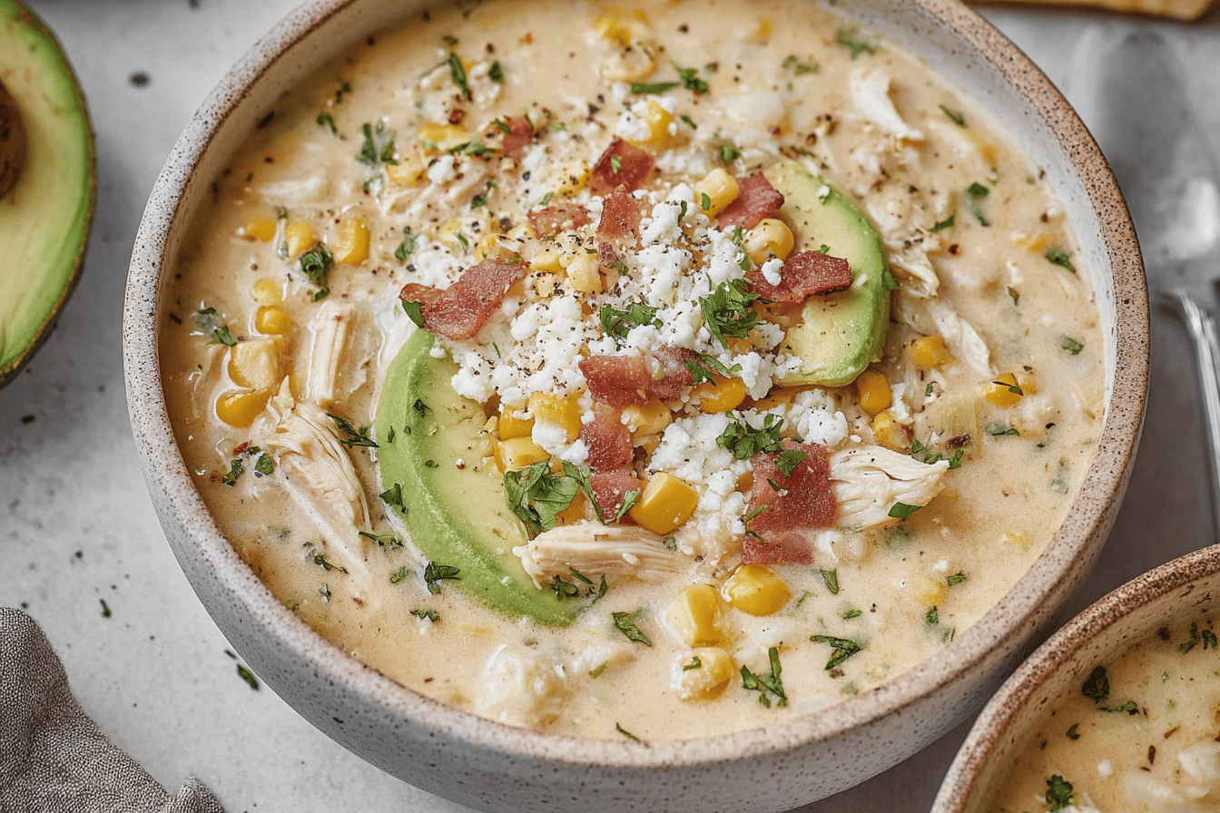 Mexican Street Corn White Chicken Chili