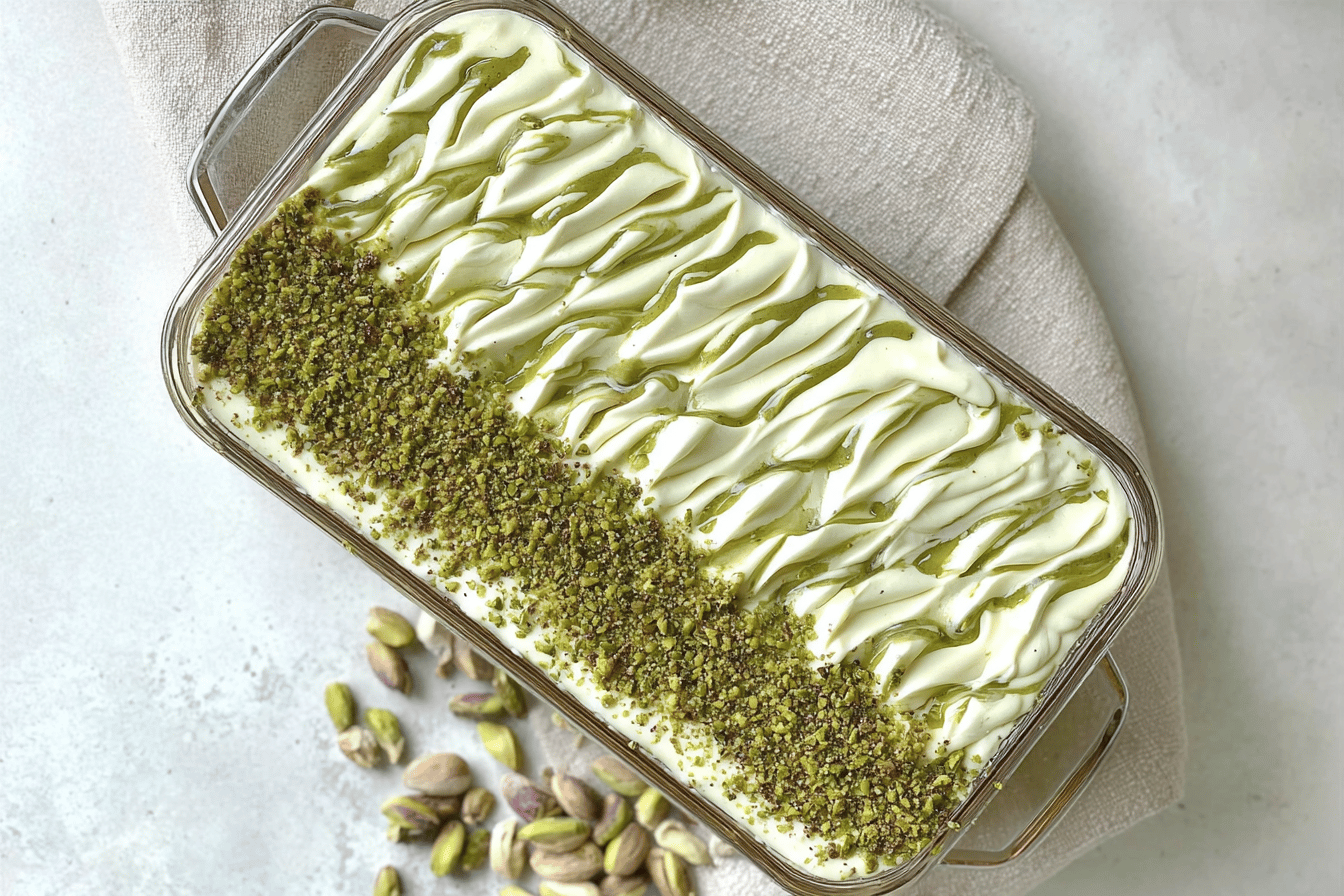 Pistachio Tiramisu