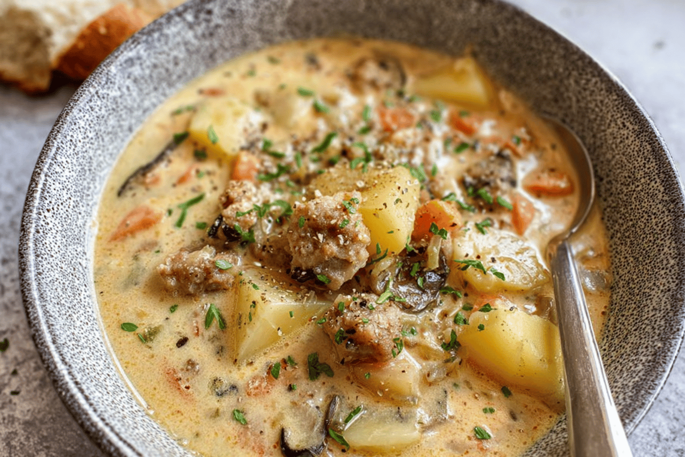 Potato and Sausage Chowder