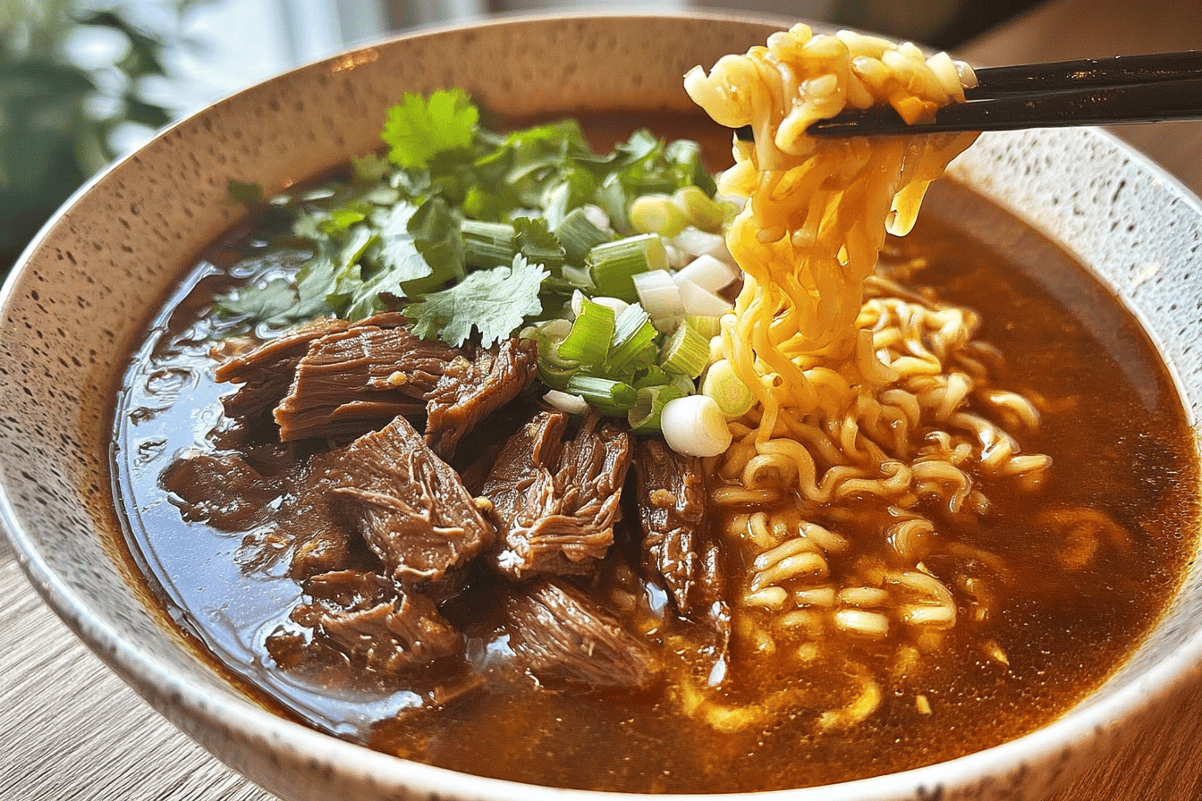 Savory Birria Ramen
