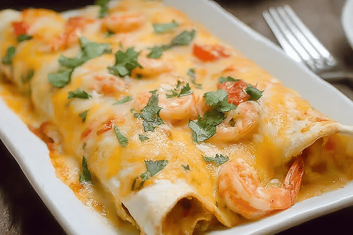 Shrimp Enchiladas