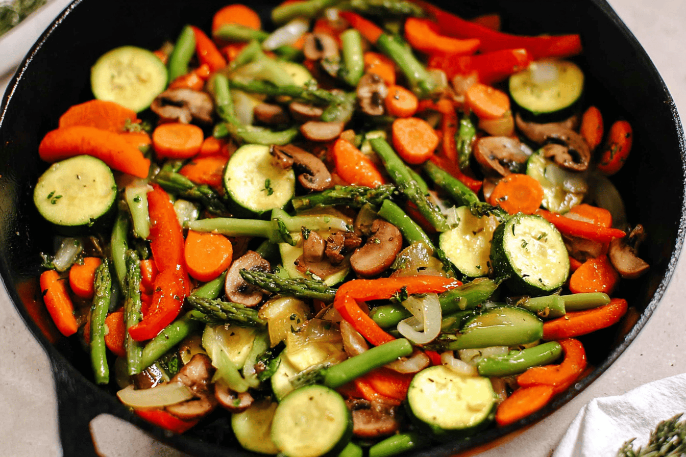 Simple Sautéed Vegetables