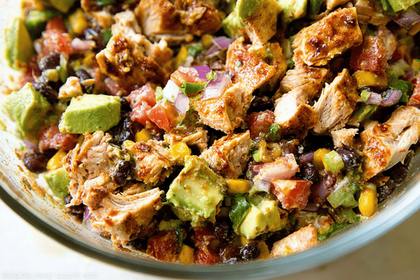 Southwestern Chopped Chicken Salad