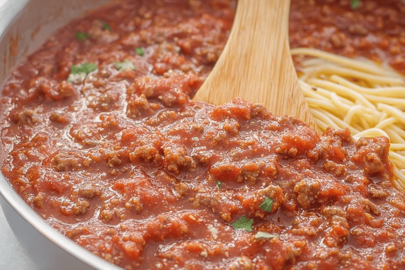 Spaghetti Meat Sauce