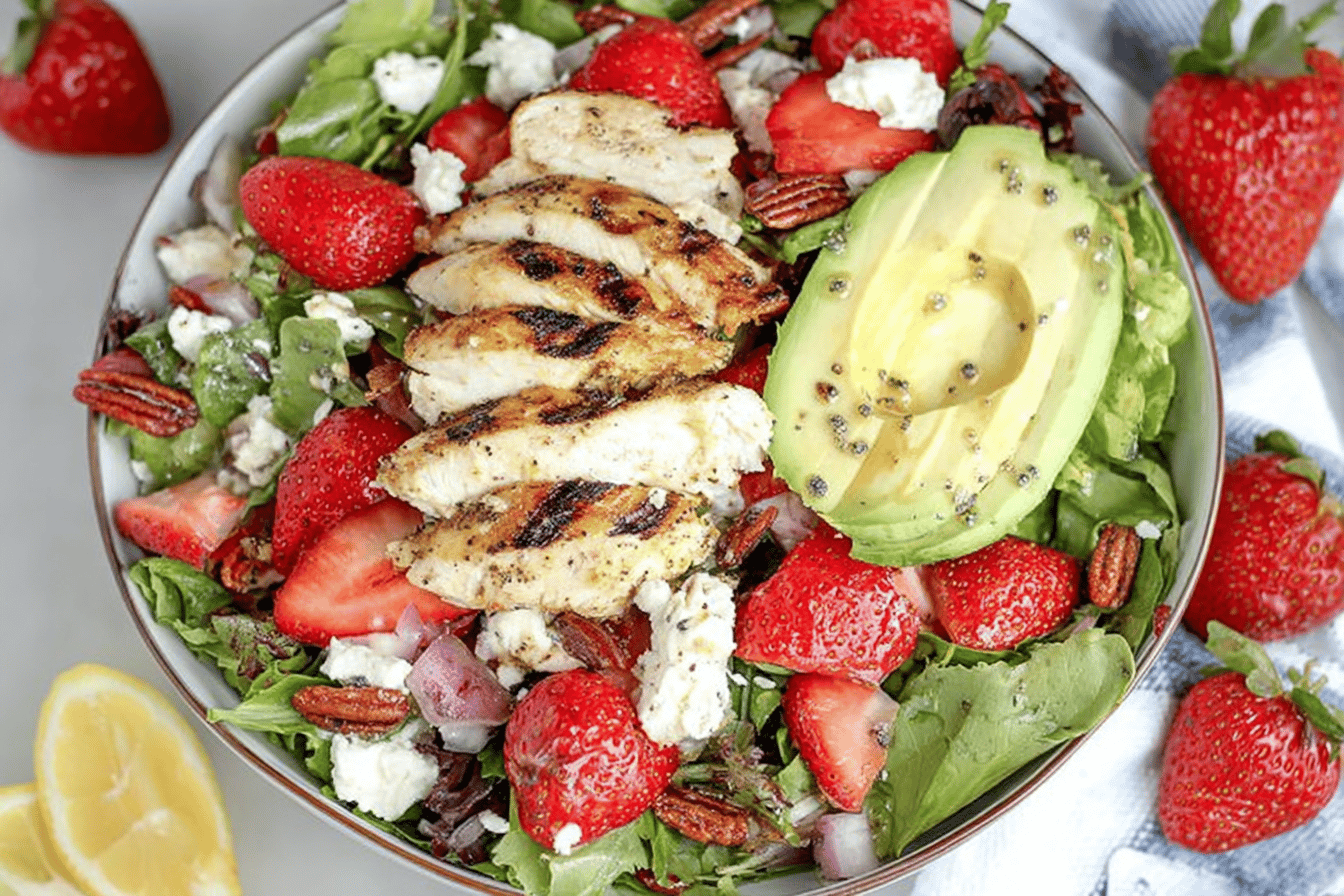 Strawberry Fields Chicken Salad
