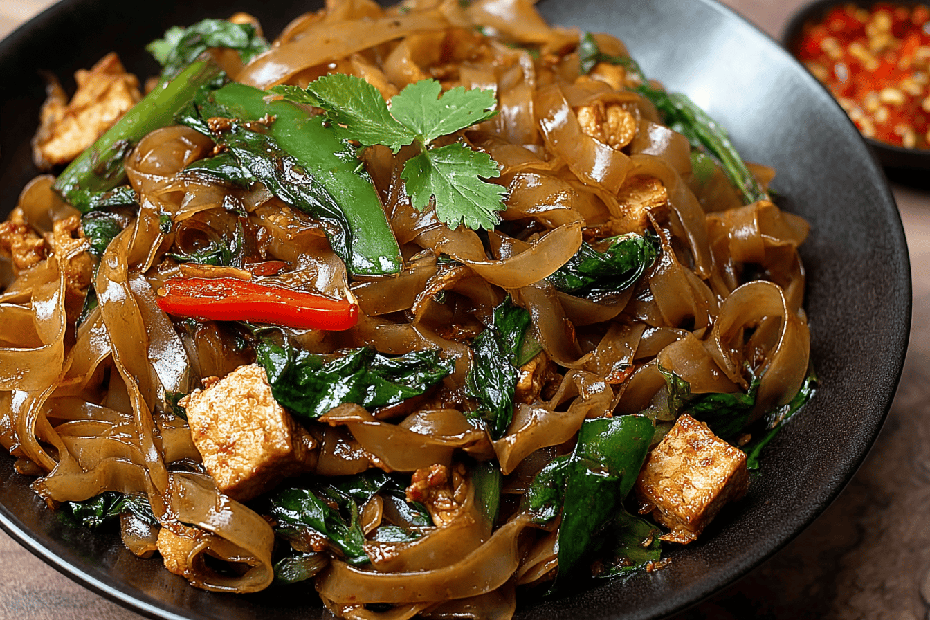 Street Style Thai Drunken Noodles