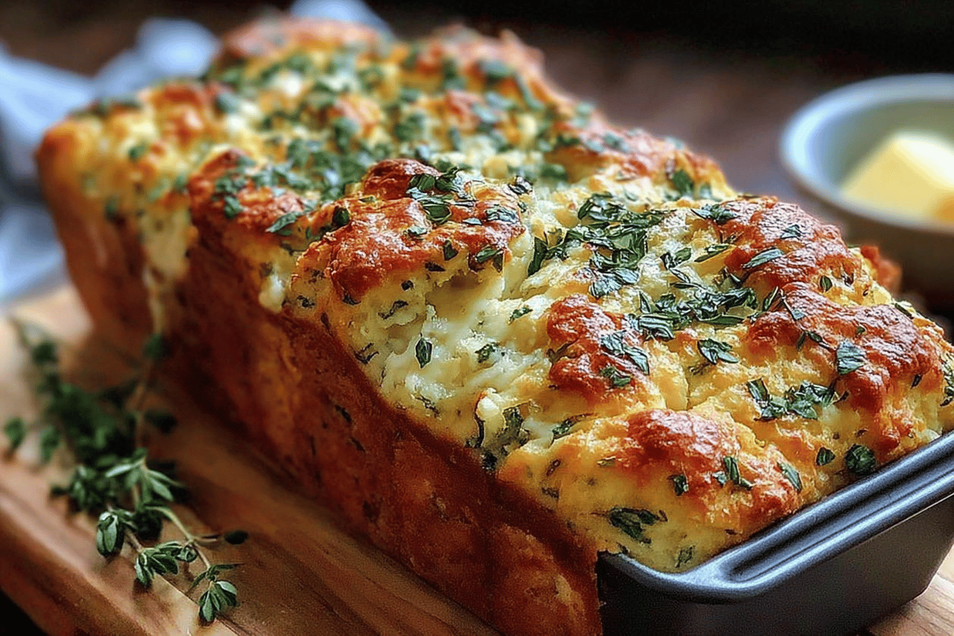 Herb & Cheese Quick Bread