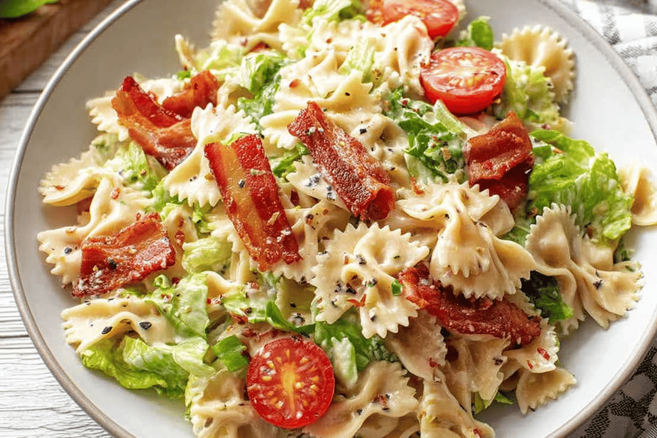 BLT Pasta Salad Recipe