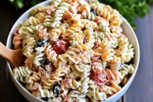 Bacon Ranch Pasta Salad