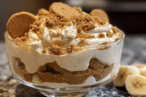 Biscoff Banana Pudding