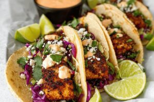 Blackened Fish Tacos
