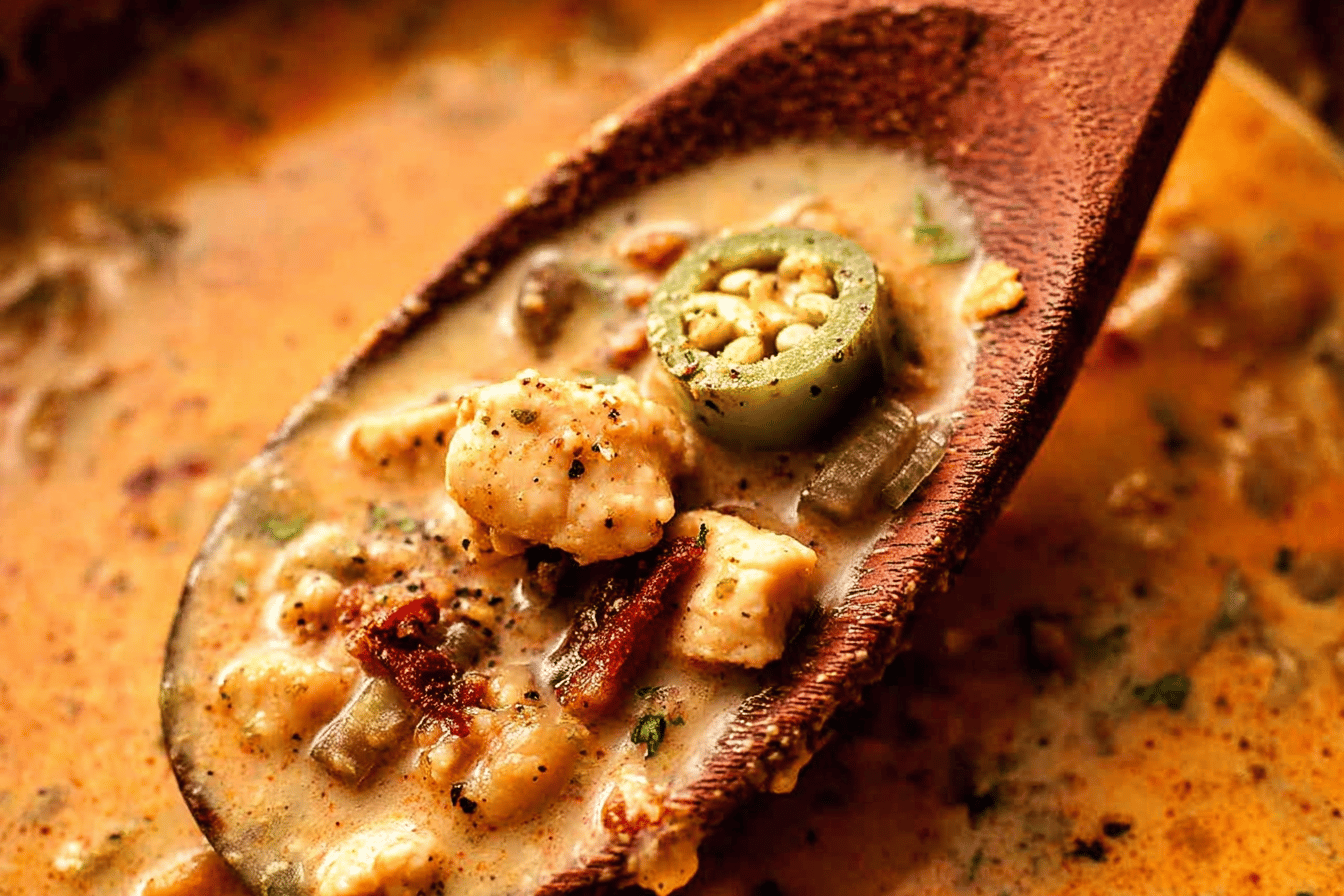 Cajun White Chicken Chili